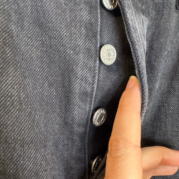 Agolde Black 90'S mid rise straight weightless regenerative cotton Tar size 28 - Picture 5 of 9